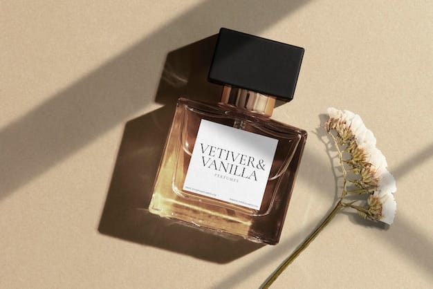 Elegant perfume bottle